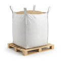 2,000 lb super sack of decomposed granite on a pallet