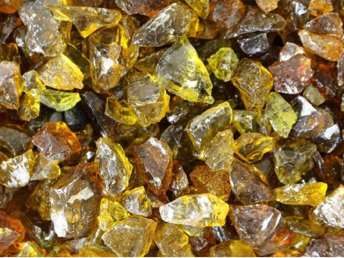 Chestnut Fire Glass