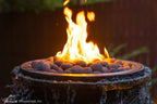 Fire And Water Stacked Slate Urn - 55” H (140 Cm) – image 4