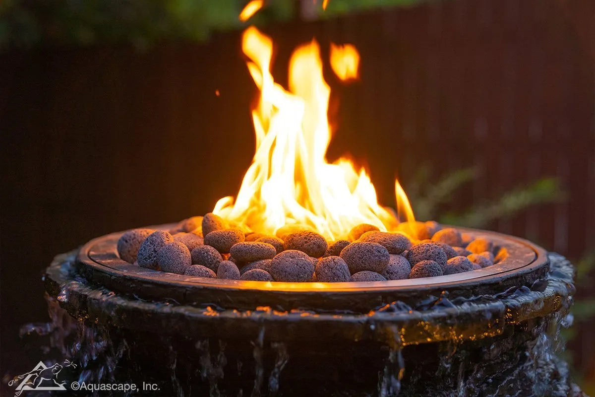 Fire And Water Stacked Slate Urn - 55” H (140 Cm) – image 4