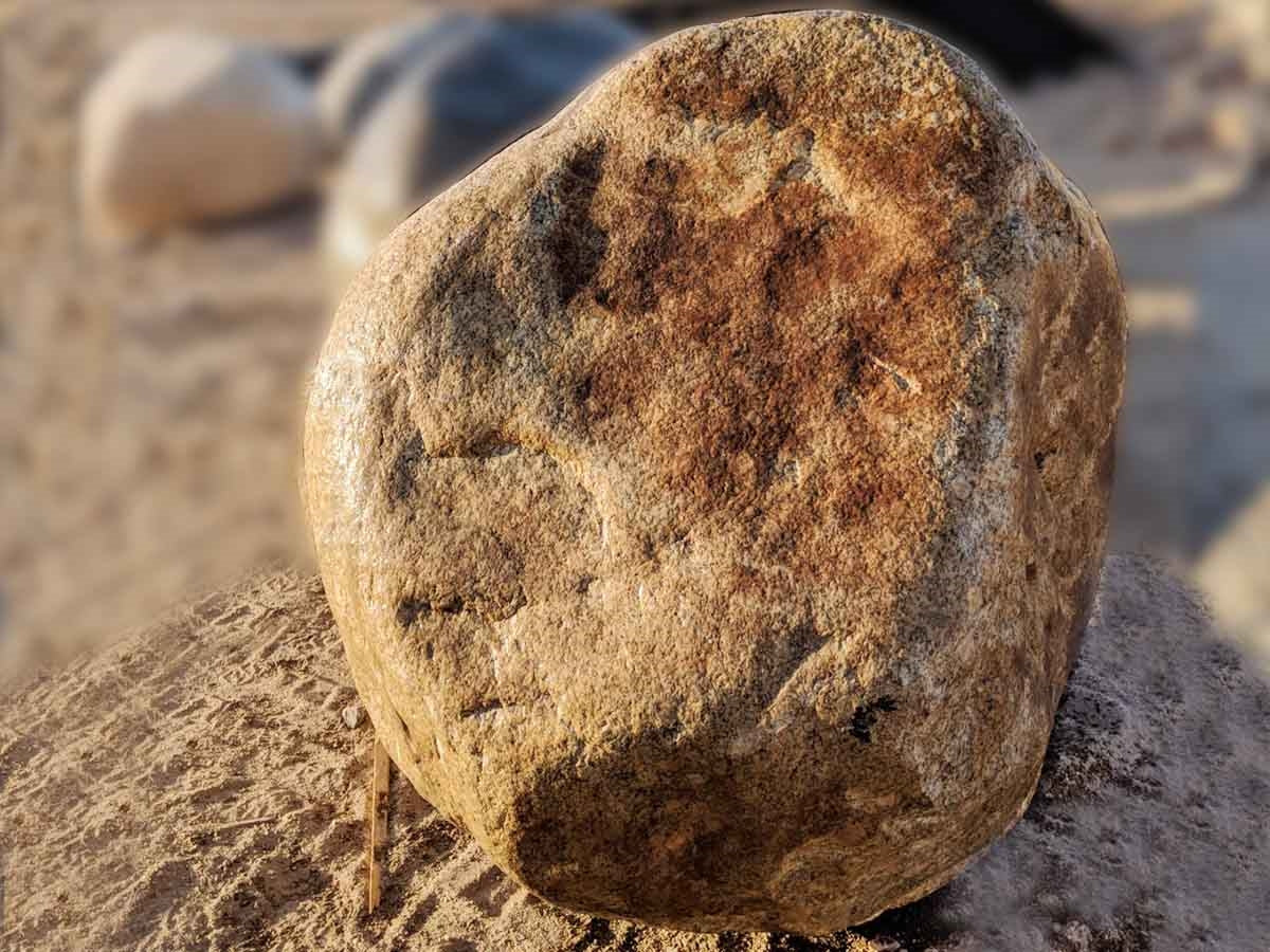 Foothill River Boulders landscape boulders, 30 to 36 inch size