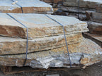 Gold Quartz specimen landscape boulder, quoted individually