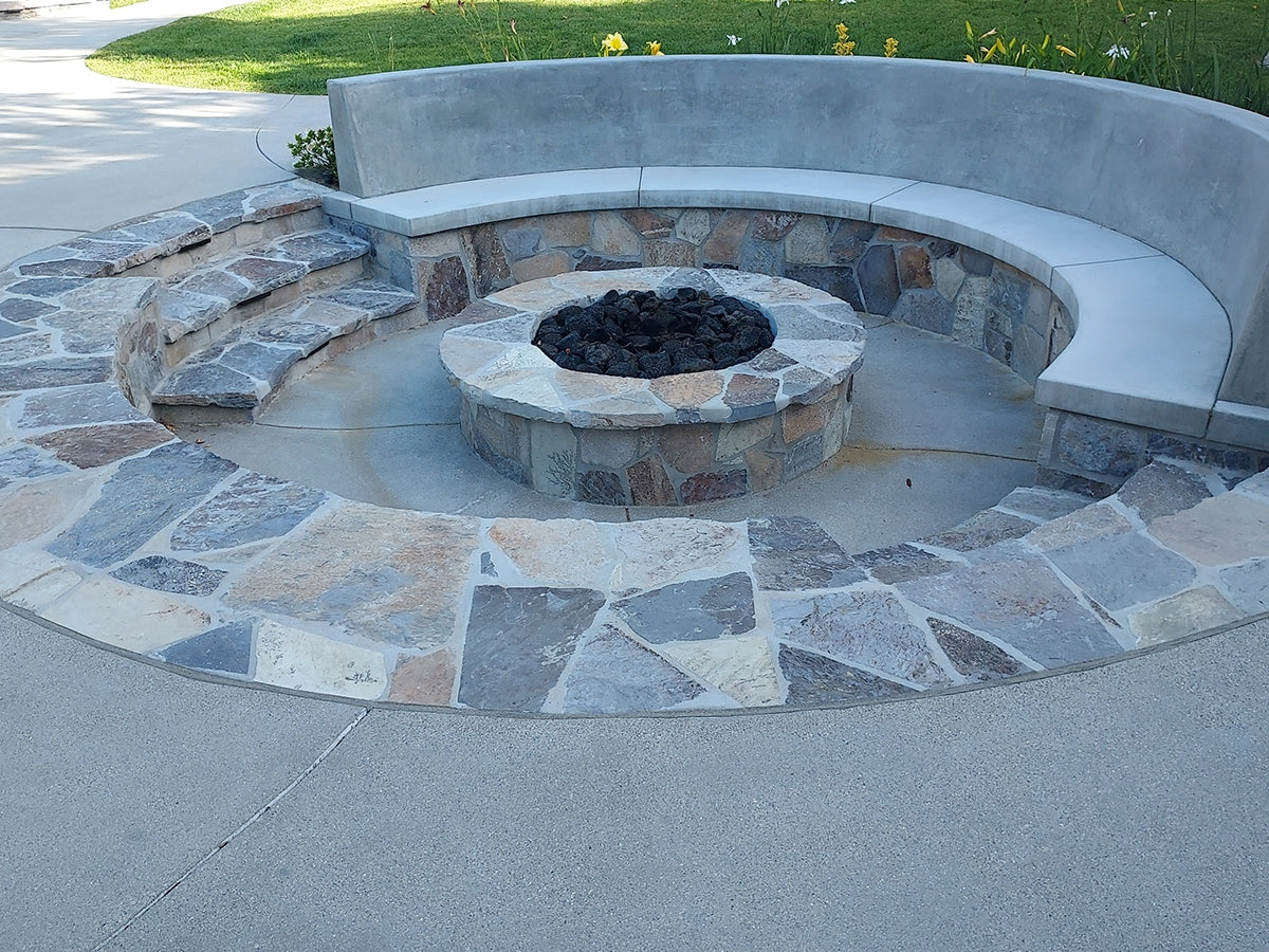 Grey Wolf Flagstone, Grey Wolf Patio 2 Per Ton