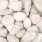 Himalaya White Polished Pebbles