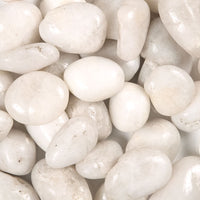 Himalaya White Polished Pebbles
