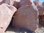 Las Vegas Pink Rainbow landscape boulders, 24 to 30 inch size