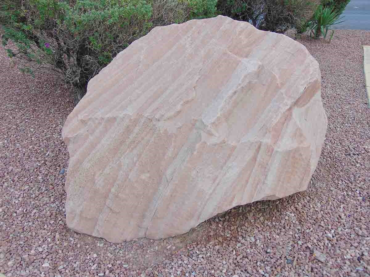 Las Vegas Rainbow landscape boulders, 2 to 4 inch size