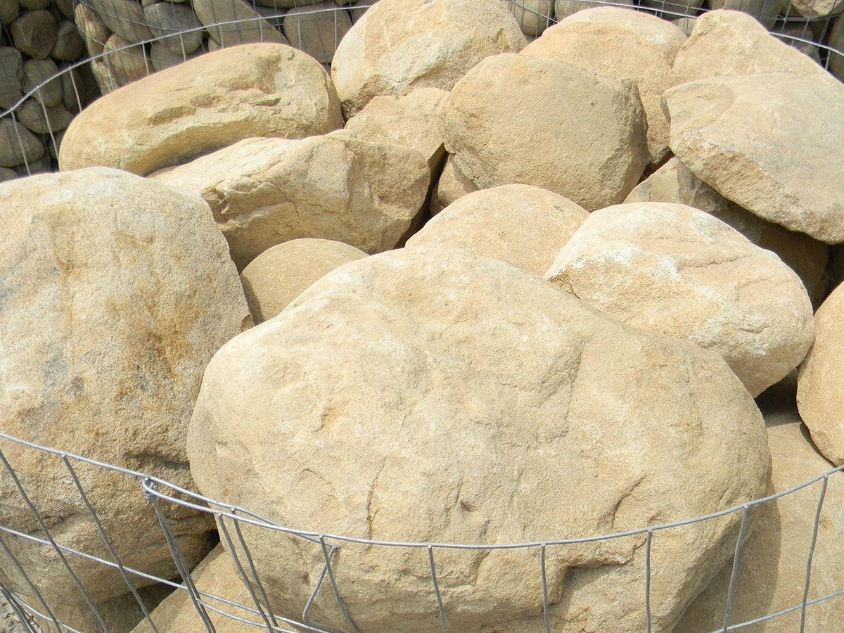 Malibu landscape boulders, 2 to 3 foot size