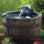Man In Barrel Spitter