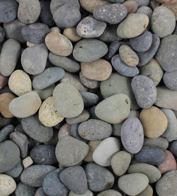 Mixed Colors Mexican Beach Pebbles