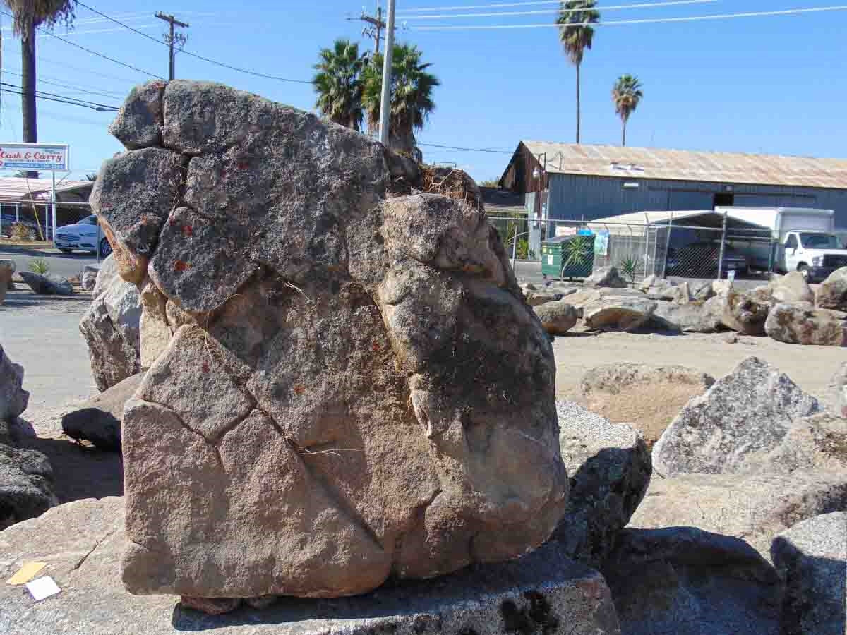 Mossback specimen landscape boulder, quoted individually