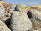 Mountain Gray landscape boulders, 3 to 4 foot size