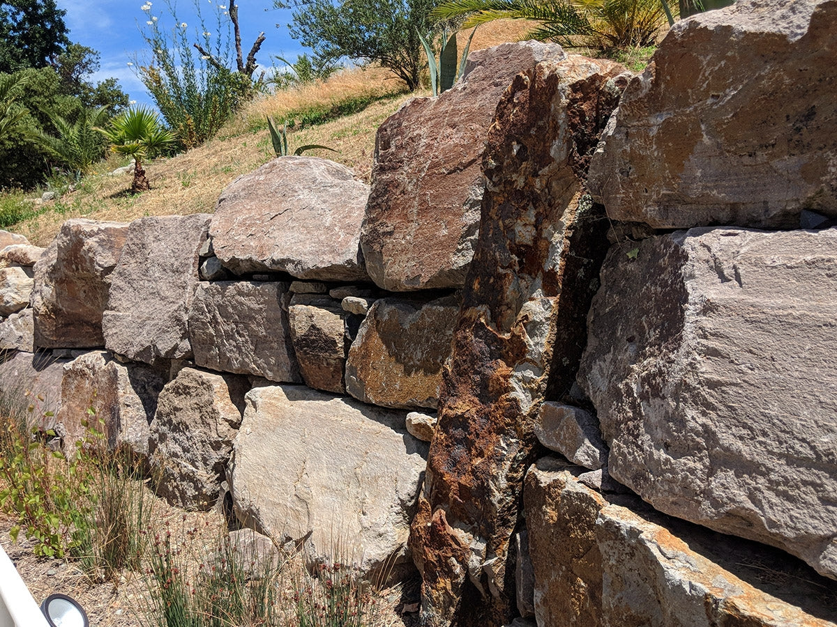 Napa Wine Country landscape boulders, 3 to 4 foot size