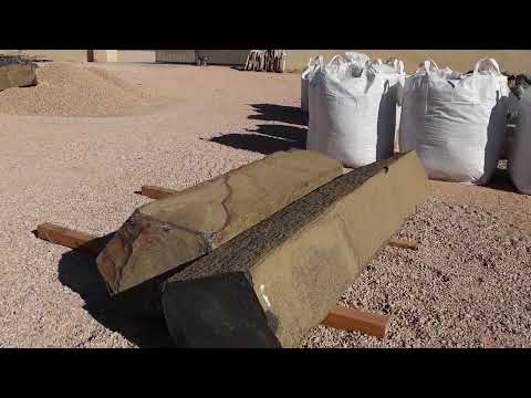 EarthStone and Rock Rosamond California Yard