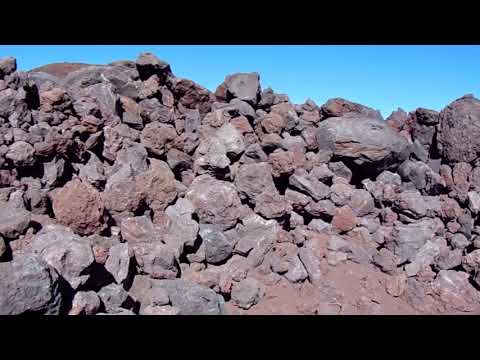 Black and Red Lava Boulders For Sale