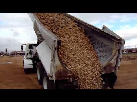 End-dump Delivery of Apache Sunset Rock