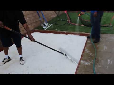 Bocce Ball Court Mix Ultra White DG With Oyster Shell Flour Mix