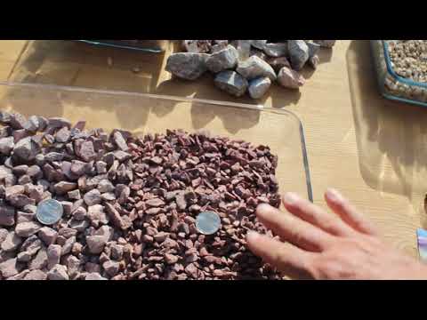 Apache Rose Rock and Desert Mauve Rock