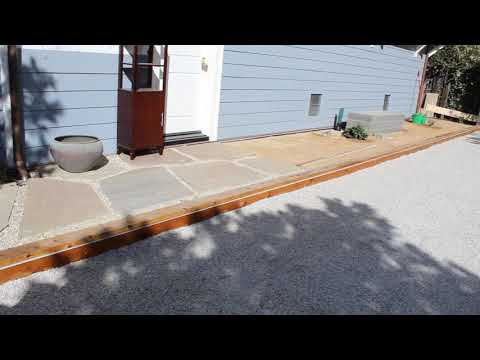 Pure Oyster Shell Bocce Ball Court Montecito CA