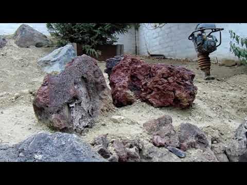 Red Lava Boulders For Sale