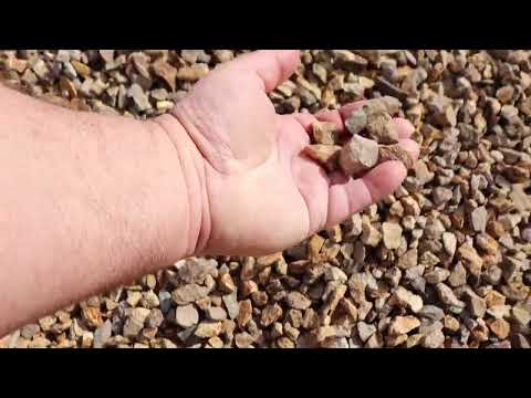 Caramel Cocoa Rock - New California Golden Brown Rock Material