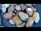Red Polished Pebbles
