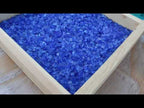 Ocean Blue Fire Glass 25 Lbs