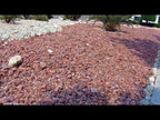 Ruby Red Granite Ruble n Pyrite Gold Gravel