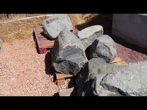 Silver Granite Boulders For Sale