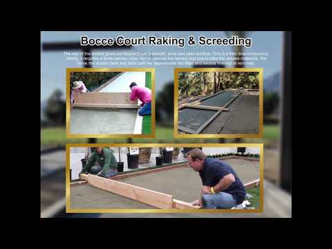 Bocce Court Oyster Shell