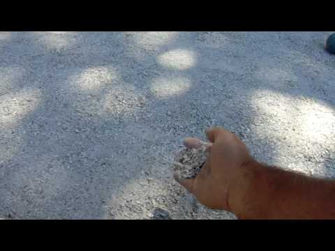 Bocce Court Oyster Shell Spread
