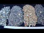 Sierra Black n White and Pami and Coral Sea and Arizona Pebbles