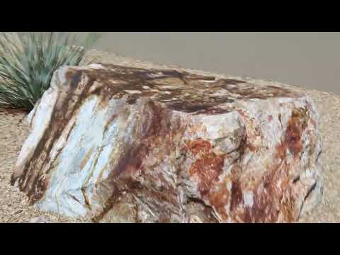 Copper Rose Boulders Vegas Landscape
