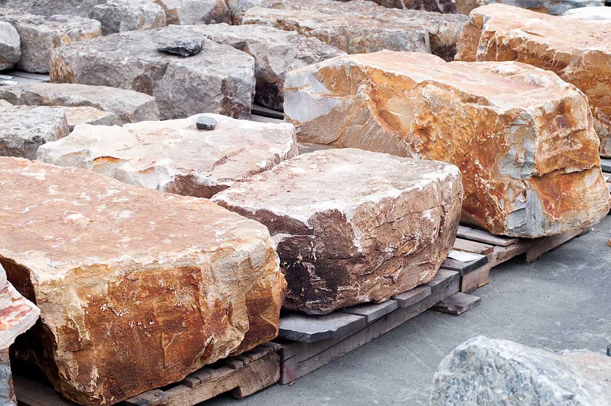 South Bay Quartzite boulders