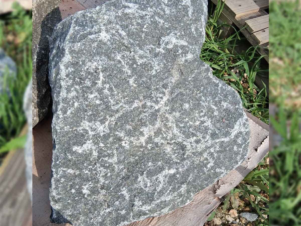 Thunder Storm Granite boulders, 24 to 30 inch, sold by size class for landscape accents