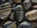 Tiger Striped Polished Pebbles, Tiger Striped Polished 1/2- 1 Sample