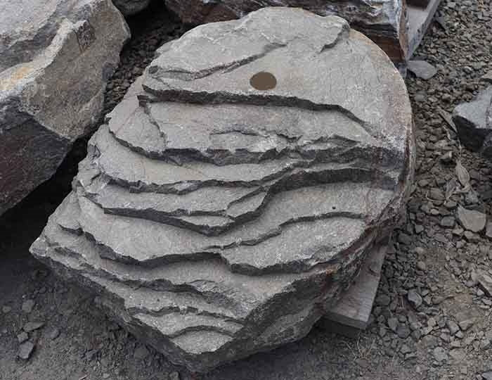 Trout Creek specimen landscape boulder, quoted individually